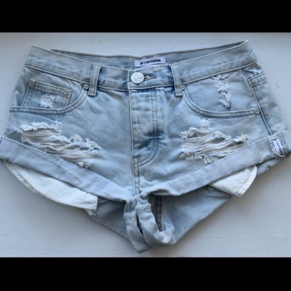 ONE X ONETEASPOON Bandits shorts - Picture 3 of 6